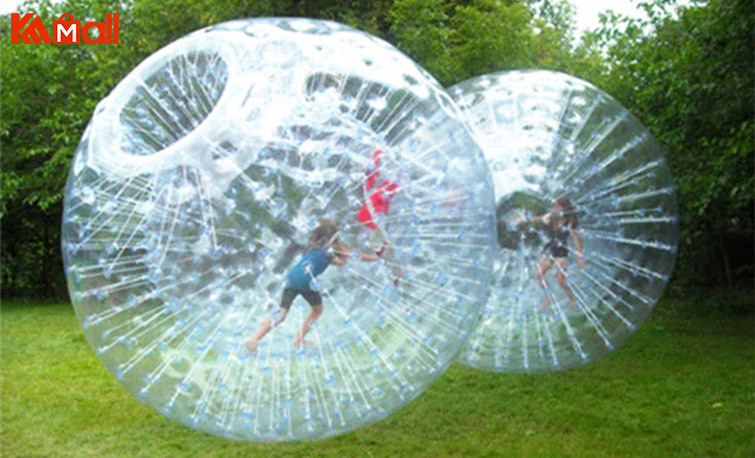 plastic bubble zorb ball for humans